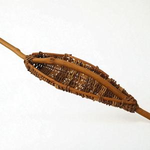 Cesta de flores de ratán japonés tejida a mano, cesta de ikebana, florero Hanaire, cesta de bambú para flores, florero de ratán tejido, soporte natural para flores - Product Image 6