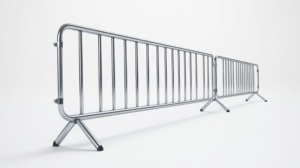Barrera de Control de Multitudes de Acero Reforzado 2026 de Gran Venta, Barricada Metálica Portátil de Seguridad para Eventos y Tráfico Vial, Venta al por Mayor OEM ODM - Product Image 4