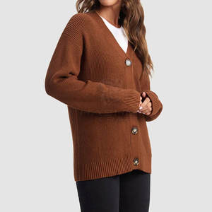 Cárdigan para mujer, prendas de punto suaves y cómodas, diseñadas para uso diario informal, estilo de oficina y moda de temporada - Product Image 2