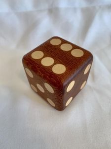 Juego de Dados de Madera Personalizado, Cubos de Puntos Digitales de 9 cm, Dados Gigantes de Madera para Jardín con Bolsa de Lona para Transportar - Product Image 3