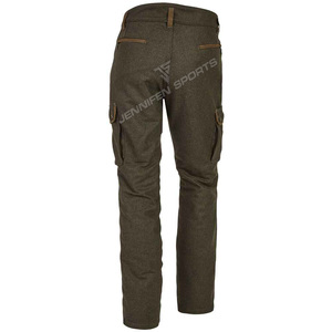 Hot Sales Winter 100% <b>Wool</b> <b>Pant</b> Tactical <b>Pants</b> Mens Hunt Fleece Cargo <b>Pants</b> Multi Pockets Hiking Work Trousers - Product Image 3