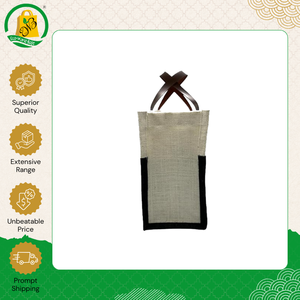 ลดราคาพิเศษสำหรับกระเป๋าช้อปปิ้งผ้ากระสอบป่านแบบย่อยสลายได้ ดีไซน์ใหม่ คุณภาพดี เป็นมิตรต่อสิ่งแวดล้อม สำหรับผู้หญิง ในราคาประหยัด - Product Image 4