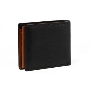 Porte-cartes en cuir véritable fin et minimaliste avec blocage RFID, multi-emplacements, marron, pour cartes de crédit et de visite, usage quotidien, de BD - Product Image 6