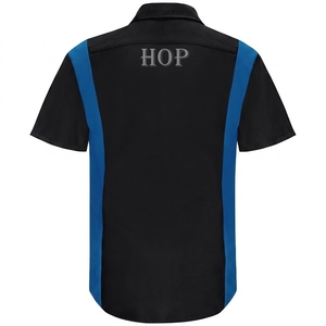 Chemise de mécanicien de course professionnelle pour hommes, vêtements de travail industriels en coton, uniforme, fabricant OEM, chemises de course en coton pour hommes - Product Image 6