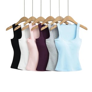 Men Solid Olive Green Knitted Tank Top O-Neck Casual Wear Plain Dyed Fitness Vest new <b>model</b> 2026 - Product Image 3