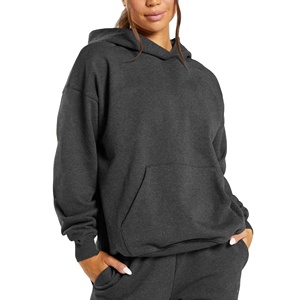 Sudadera con Capucha para Mujer, Profesional, Transpirable, Tejida, con Logotipo Frontal, de Alta Calidad, Manga Larga, Forrada, Estilo Casual Urbano, para Invierno - Product Image 1