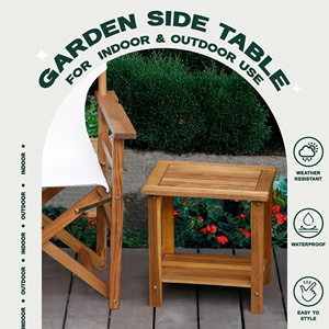 Wood Side <b>Table</b> Manufactured for Furniture Retailers Supplying Practical <b>Wooden</b> Accent <b>Table</b> for Home Interiors - Product Image 6