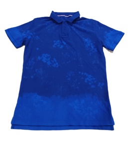 Venta al por mayor 240 GSM personalizado Unisex Boxy Fit ácido lavado pesado camiseta de los hombres de 240gsm de gran tamaño Vintage Polo camiseta - Product Image 1
