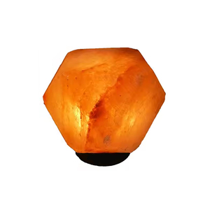 Lampe de sel de l'Himalaya rouge naturelle au design moderne, légère, économe en énergie, pour la décoration intérieure - Product Image 1