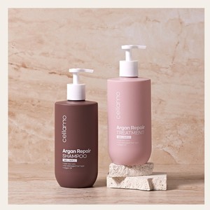 Champú anticaducidad Cellamo Korean Argan Repair Shampoo Hecho en Corea 480g Líquido Floral Herbal Para Todo Tipo de Piel - Product Image 6