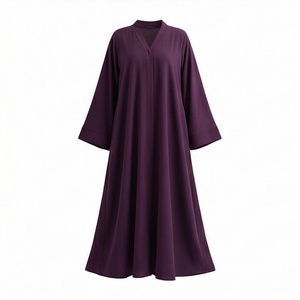 Nueva Abaya Musulmana Personalizada para Mujer, Precio al por Mayor, Ropa Musulmana, Vestido Tipo Cárdigan, Talla Grande, Nueva Moda Islámica para Mujer - Product Image 1