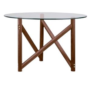 Mesa de muebles de café de nuevo diseño para mesas de oficina de fiesta de boda, mesas decorativas de vidrio transparente, mesas de muebles de vidrio de diseño moderno - Product Image 1