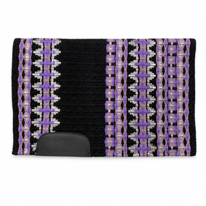 Vente en gros de tapis de selle western, couverture de selle tissée Navajo, tapis d'équitation en feutre de laine personnalisé, fournisseur d'articles d'équitation pour ranch et export - Product Image 4