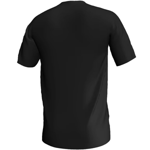 Men's Black V-Neck Short Sleeve <b>T</b>-<b>Shirt</b> 100% <b>Polyester</b> Regular Fit Solid Color All Seasons Apparel - Product Image 6