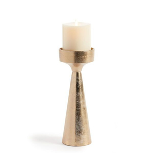 Candelabro de latón de venta caliente, soporte para velas con base cuadrada, acabado dorado, decoración para el hogar, candelabro de metal duradero - Product Image 5