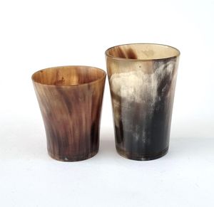 Verre à boire en corne de buffle naturel, fait main, écologique et moderne pour la décoration de la maison - Product Image 5