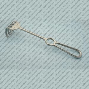 Retractor Quirúrgico OR Grade Israel de 9.5 Pulgadas con Puntas Cónicas Reutilizables para Tejidos, Instrumentos Quirúrgicos Generales y Ortopédicos, CE - Product Image 4
