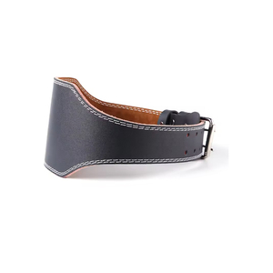 Wholesale Powerlifting Belts | 10mm Suede Leather Gym Belt | Single Prong <b>Back</b> <b>Support</b> Fitness Weightlifting OEM Supply - Product Image 2