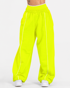 Personalized <b>Women's</b> Contrastline Full Zip Tracksuit Two Piece Casual Outfit Relaxed <b>Jacket</b> And Wide Leg Pants Matching Apparel - Product Image 5
