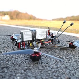 Control Remoto de Fibra de Carbono para Dron TYI FPV de 7 Pulgadas con Luces LED y Cámara - Product Image 1