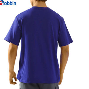 T-shirt décontracté pour homme grande taille, nouveau design, coton, manches courtes, col rond, logo frontal, respirant, séchage rapide, vente chaude - Product Image 5