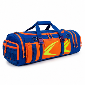 Bolsa de Yoga Impermeable de Poliéster Oxford 600D Resistente y Personalizada, Diseño de Bloques de Color Duraderos, Cierre de Cremallera con Hebillas Cobra - Product Image 3