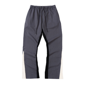 Pantalon de survêtement unisexe en coton épais, respirant, à séchage rapide, écoresponsable, coupe ample, taille élastique, pour homme, vente en gros - Product Image 4
