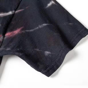 Camisetas Tie Dye para Hombre, Diseño Exclusivo, 100% Algodón Tejido, Color Sólido, Transpirables, Manga Corta, en Venta - Product Image 4
