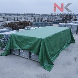 Bâche en PE économique – Housse en plastique robuste et imperméable pour camions et entrepôts extérieurs, protection de marchandises et d'équipements - Product Image 5