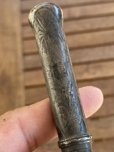 Bâton de marche nautique en laiton, magnifique canne en bois robuste, style steampunk, 12 pouces - Product Image 4