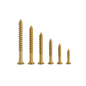 Tornillos Autorroscantes de Cabeza Plana Phillips con Recubrimiento de Latón para Instrumentos Musicales y Componentes de Madera - Product Image 5