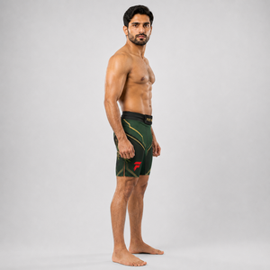Shorts MMA durables avec coutures renforcées, design confortable et tissu de qualité supérieure pour les entraînements d'arts martiaux intenses - Product Image 3
