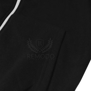 Good Quality Fully Customized Logo Men Full <b>Zip</b>-<b>Up</b> Hoodie Hooded Quick Dry 100% Cotton Winter Wear Rib Cuff Sleeve High Street - Product Image 4
