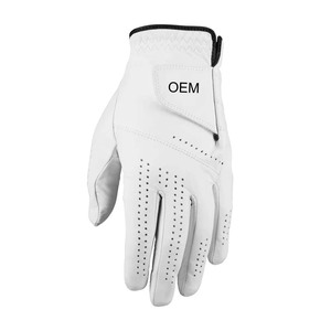 Left-handed Compatibility <b>Comfortable</b> Breathable Design Sports Golf Gloves Breathable Fabric Custom Soft Material Sheepskin - Product Image 3