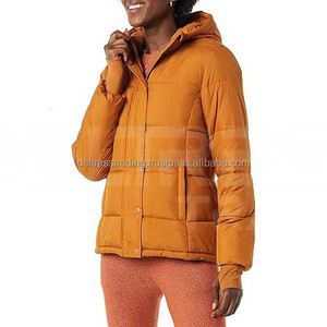 2025 abrigo de invierno para niñas, chaqueta acolchada resistente al agua con aislamiento cálido, lana de nailon ligera, algodón de alta calidad, precio al por mayor - Product Image 1
