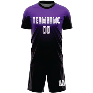 Uniforme de Fútbol NextGen, Conjunto Ligero de Camiseta y Pantalones Cortos, Producción de Ropa Deportiva Personalizada OEM ODM - Product Image 5