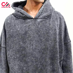 Survêtement Homme Premium de Haute Qualité, Tendance, à Motif Uni, Imprimé Effet Délavé, Streetwear Confortable 100% Coton - Product Image 4