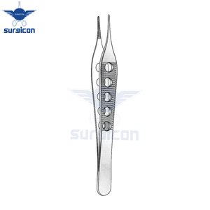 Pinzas Nelson para Tejidos y Agarre, 23 cm / 9 Pulgadas, Instrumento Quirúrgico de Acero Inoxidable para Sujetar Tejidos en Cirugía General y Plástica - Product Image 2