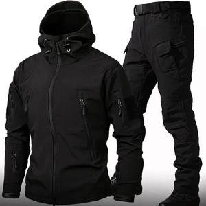 Combinaison tactique imperméable Kuiuu pour homme, veste à capuche et pantalon cargo, coupe-vent, pour la chasse et les activités de plein air, uniforme d'entraînement Kuiuu - Product Image 3