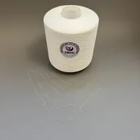 Benang Polyester Spun Cerah 60/2 100% Serat Staple Polyester untuk Benang Jahit Industri, Pakaian, dan Aplikasi Tekstil