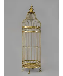 Jaula de Pájaros Metálica de Estilo Antiguo en Oferta, Adorno Decorativo para el Hogar, Centro de Mesa para Bodas y Exhibición Floral, Disponible para la Venta - Product Image 2