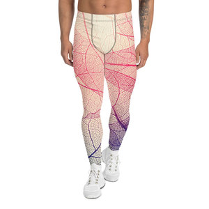 New Sublimation Printed <b>Men's</b> Slim Fit <b>Tight</b> Leggings <b>for</b> Gym and Running with Custom Logo Design With Waist Grip - Product Image 1
