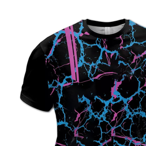 T-shirt en polyester sublimé 200 GSM, poids lourd, personnalisable, style streetwear - Product Image 4