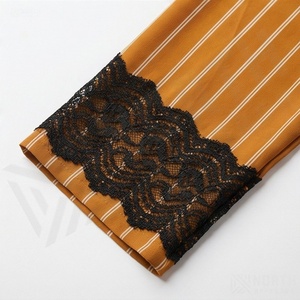 2025 OEM Kimono Abaya pour femmes musulmanes, en tissu polyester épais, doux et très extensible, col en V, manches longues, pour fêtes, Ramadan, mariages - Product Image 5