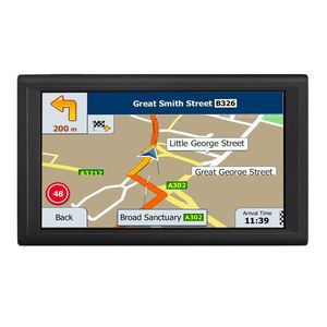 Navigateur GPS à écran tactile de 9 pouces avec système de navigation intégré de 16 Go, caméra embarquée, guidage vocal étape par étape, traceur GPS pour voiture - Product Image 1