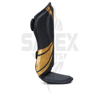 Espinilleras de Cuero Personalizadas para Artes Marciales Mixtas (MMA) con Protección Profesional - Product Image 3
