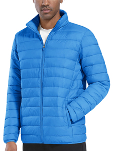 Unisex Custom <b>Waterproof</b> Puffer <b>Jacket</b> Wholesale Casual Street <b>Winter</b> Crew Neck Stand Collar Breathable 100% Nylon Patchwork - Product Image 1