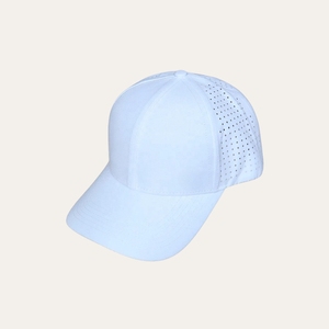 Gorra de Golf Personalizada del Fabricante con Perforaciones Cortadas a Láser, Logotipo en la Parte Delantera y Trasera, Gorras Deportivas VN Vietnam Headwear - Product Image 2