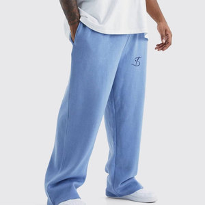 บริการ OEM กางเกงจ็อกเกอร์ทรงหลวมคุณภาพสูงสำหรับผู้ชาย ดีไซน์ทันสมัย ออกแบบตามสั่ง กางเกงจ็อกเกอร์ทรงหลวมสำหรับผู้ใหญ่ - Product Image 1