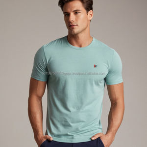 Camisetas de una sola Camiseta de algodón 100% de talla grande Premium, cuello redondo, manga corta, transpirable, secado rápido, estampado Sostenible/en blanco - Product Image 5